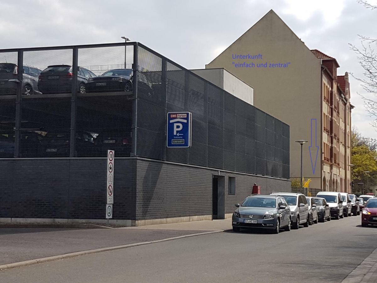 Unterkunft Einfach Und Zentral Érfurt Exterior foto